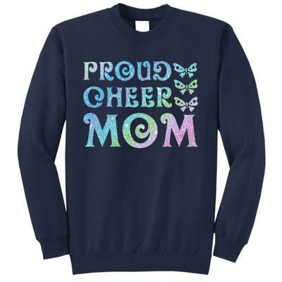 Womens Proud Cheer Mom Mothers Women's Day Tall Sweatshirt