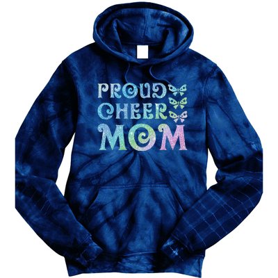 Womens Proud Cheer Mom Mothers Women's Day Tie Dye Hoodie