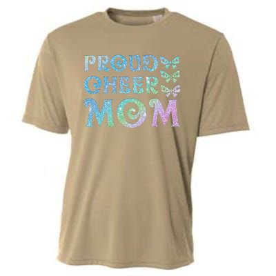 Womens Proud Cheer Mom Mothers Women's Day Cooling Performance Crew T-Shirt