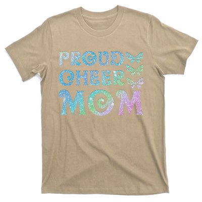 Womens Proud Cheer Mom Mothers Women's Day T-Shirt