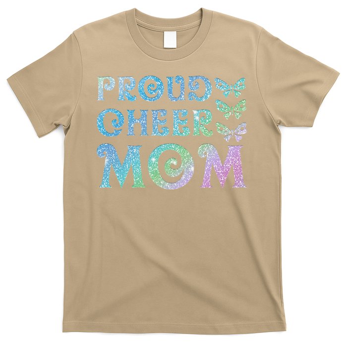 Womens Proud Cheer Mom Mothers Women's Day T-Shirt