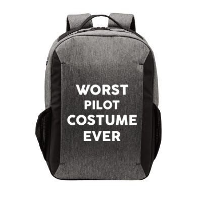 Worst Pilot Costume Ever Halloween Simple Pilots Gift Vector Backpack