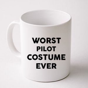 Worst Pilot Costume Ever Halloween Simple Pilots Gift Coffee Mug