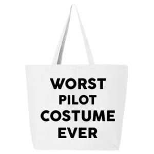 Worst Pilot Costume Ever Halloween Simple Pilots Gift 25L Jumbo Tote