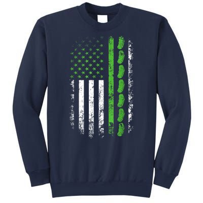 Women Pickle Cucumber Us American Flag For Pickle Lovers Gift Sweatshirt