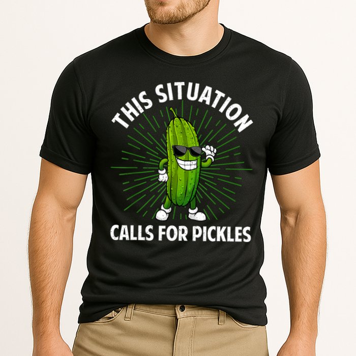 Women Pickle Cucumber Dill Pickle Lover Gift Cooling Performance Crew T-Shirt