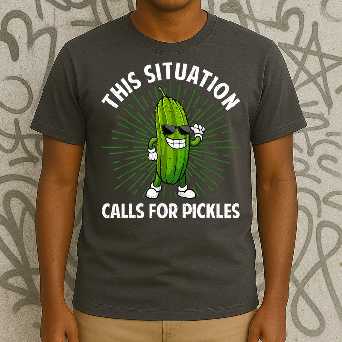 Women Pickle Cucumber Dill Pickle Lover Gift T-Shirt