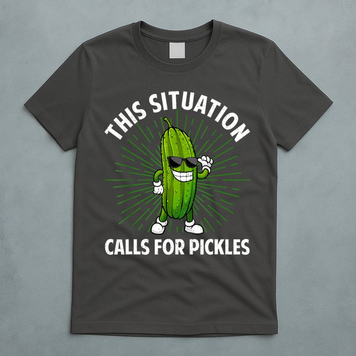 Women Pickle Cucumber Dill Pickle Lover Gift T-Shirt