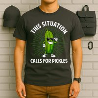 Women Pickle Cucumber Dill Pickle Lover Gift T-Shirt
