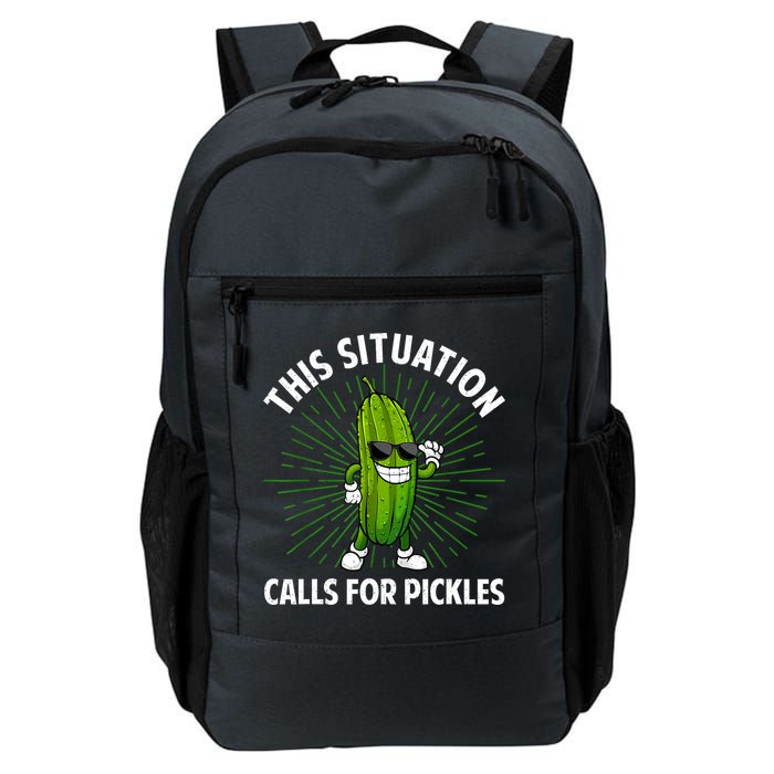 Women Pickle Cucumber Dill Pickle Lover Gift Backpack