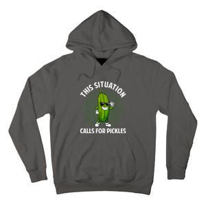 Women Pickle Cucumber Dill Pickle Lover Gift Tall Hoodie