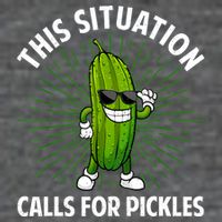Women Pickle Cucumber Dill Pickle Lover Gift Kids T-Shirt