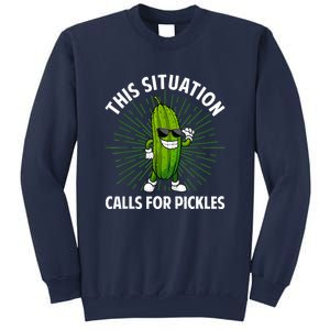 Women Pickle Cucumber Dill Pickle Lover Gift Sweatshirt