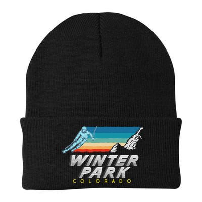 Winter Park Colorado Usa Ski Resort 1980s Retro Beanie