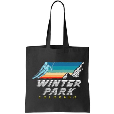 Winter Park Colorado Usa Ski Resort 1980s Retro Bag