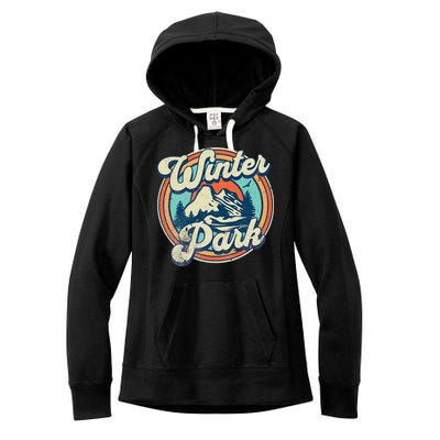 Winter Park Colorado Women's Fleece Hoodie