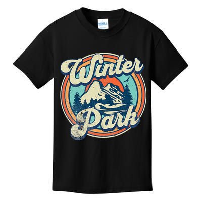 Winter Park Colorado Kids T-Shirt
