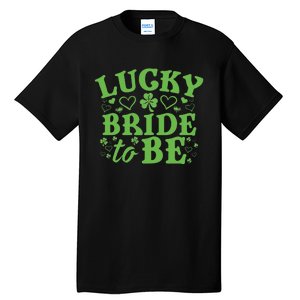 WoSt. Patrick's Day Green Shamrock Heart Wedding Gift Tall T-Shirt