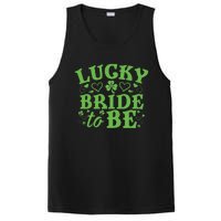 WoSt. Patrick's Day Green Shamrock Heart Wedding Gift PosiCharge Competitor Tank