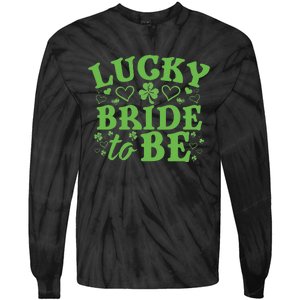 WoSt. Patrick's Day Green Shamrock Heart Wedding Gift Tie-Dye Long Sleeve Shirt