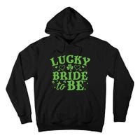 WoSt. Patrick's Day Green Shamrock Heart Wedding Gift Tall Hoodie