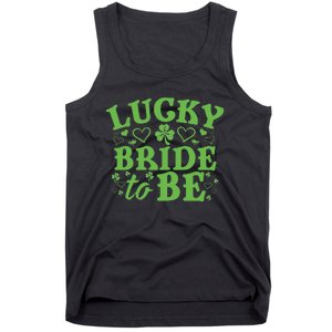 WoSt. Patrick's Day Green Shamrock Heart Wedding Gift Tank Top