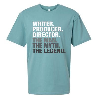 Writer Producer Director Man Myth The Legend Movie Film Sueded Cloud Jersey T-Shirt