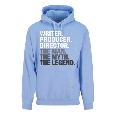 Writer Producer Director Man Myth The Legend Movie Film Unisex Surf Hoodie