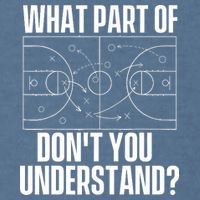 What Part Don't You Understand - Basketball Coach Garment-Dyed Sweatshirt