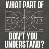 What Part Don't You Understand - Basketball Coach Vector Backpack