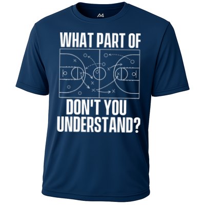 What Part Don't You Understand - Basketball Coach Performance Shirt