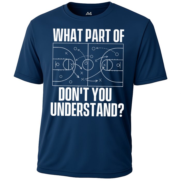 What Part Don't You Understand - Basketball Coach Performance Shirt