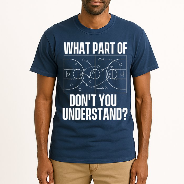 What Part Don't You Understand - Basketball Coach Tall T-Shirt