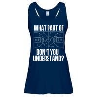 What Part Don't You Understand - Basketball Coach Ladies Essential Flowy Tank