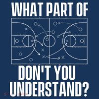 What Part Don't You Understand - Basketball Coach Kids T-Shirt