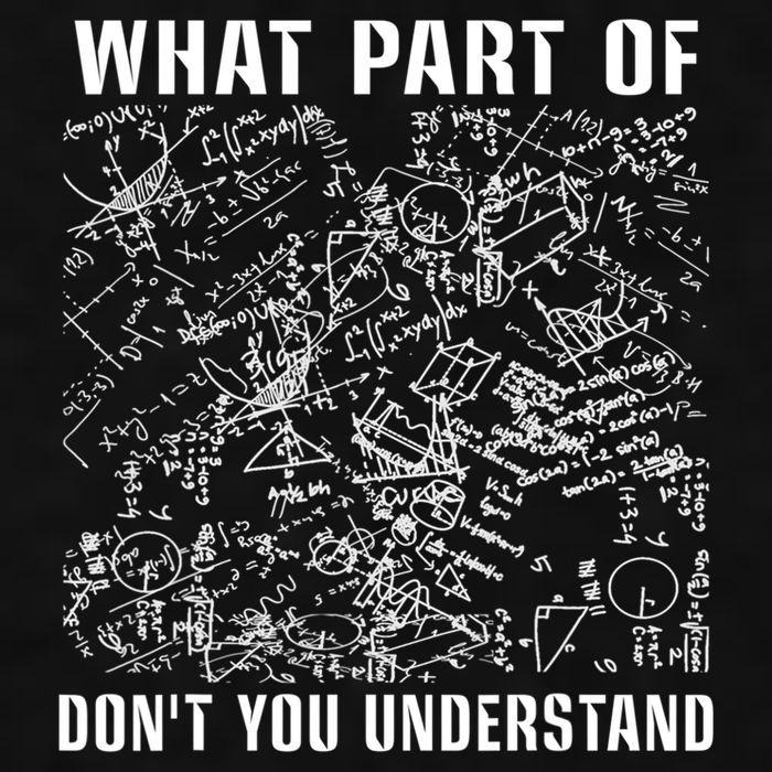 What Part Don't You Understand Funny Engineer Mathematician Meaningful Gift Ladies PosiCharge Tri-Blend Wicking Tank