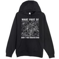 What Part Don't You Understand Funny Engineer Mathematician Meaningful Gift Premium Pullover Hoodie