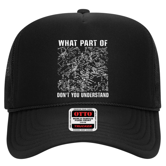 What Part Don't You Understand Funny Engineer Mathematician Meaningful Gift Hat