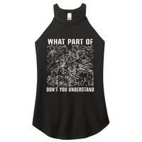 What Part Don't You Understand Funny Engineer Mathematician Meaningful Gift Women's Perfect Tri Rocker Tank