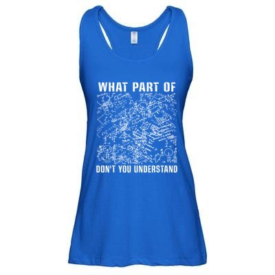 What Part Don't You Understand Funny Engineer Mathematician Meaningful Gift Ladies Essential Flowy Tank