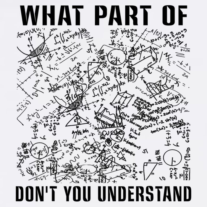 What Part Don't You Understand Funny Engineer Mathematician Meaningful Gift Garment-Dyed Sweatshirt