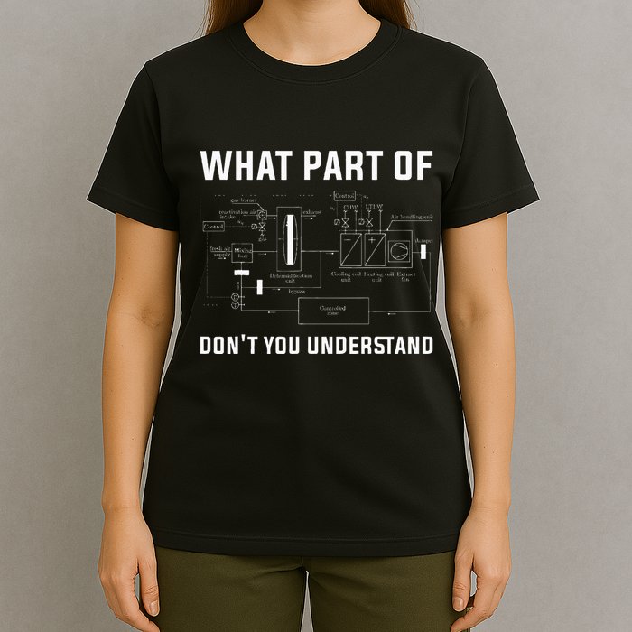 What Part DonT You Understand Ac Tech Funny Hvac Technician T-Shirt