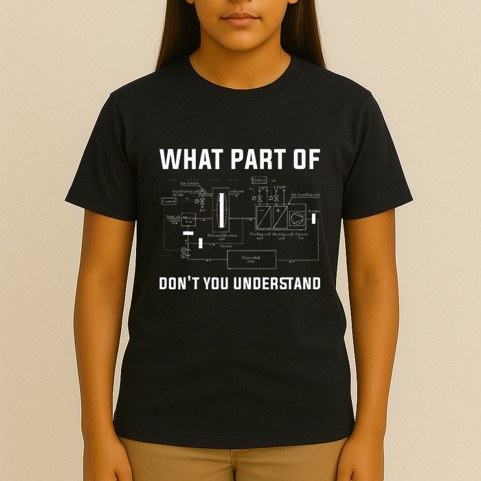 What Part DonT You Understand Ac Tech Funny Hvac Technician T-Shirt