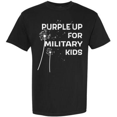 Wear Purple Dandelion Wishes Garment-Dyed Heavyweight T-Shirt