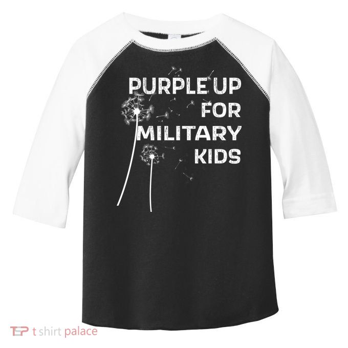 Wear Purple Dandelion Wishes Toddler Fine Jersey T-Shirt