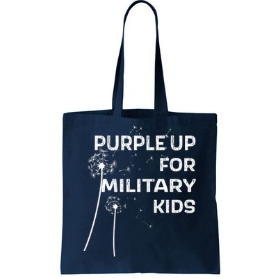 Wear Purple Dandelion Wishes Tote Bag