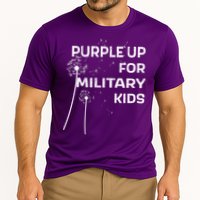Wear Purple Dandelion Wishes Cooling Performance Crew T-Shirt