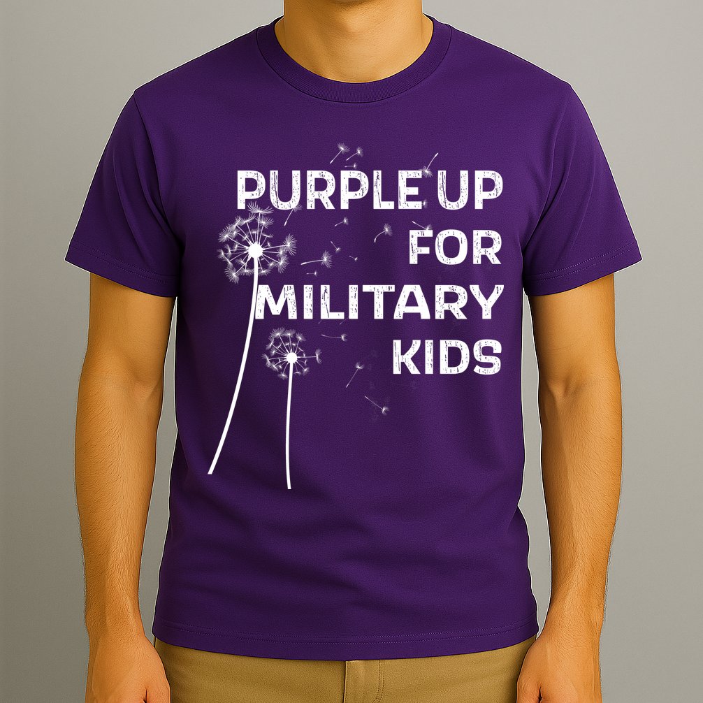 Wear Purple Dandelion Wishes T-Shirt