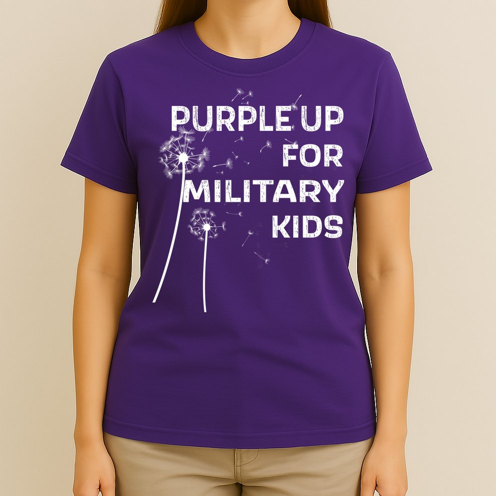 Wear Purple Dandelion Wishes T-Shirt