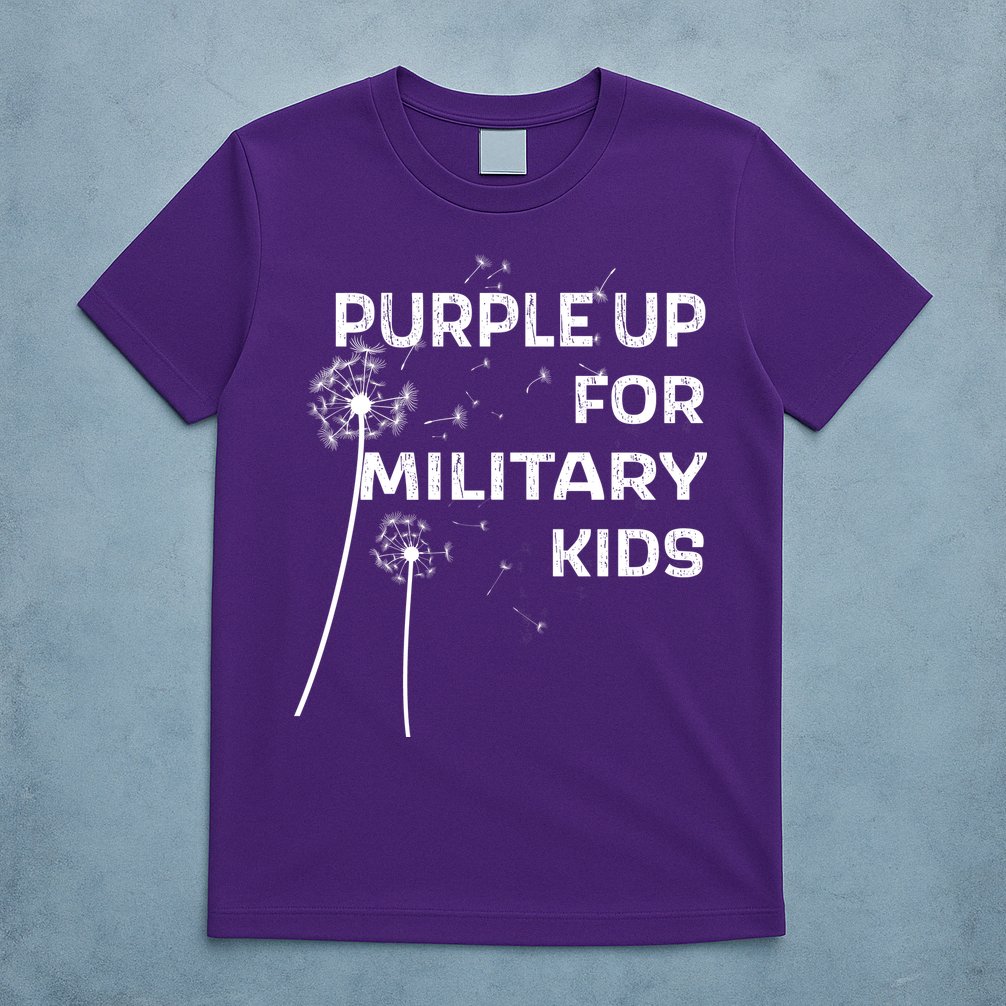 Wear Purple Dandelion Wishes T-Shirt
